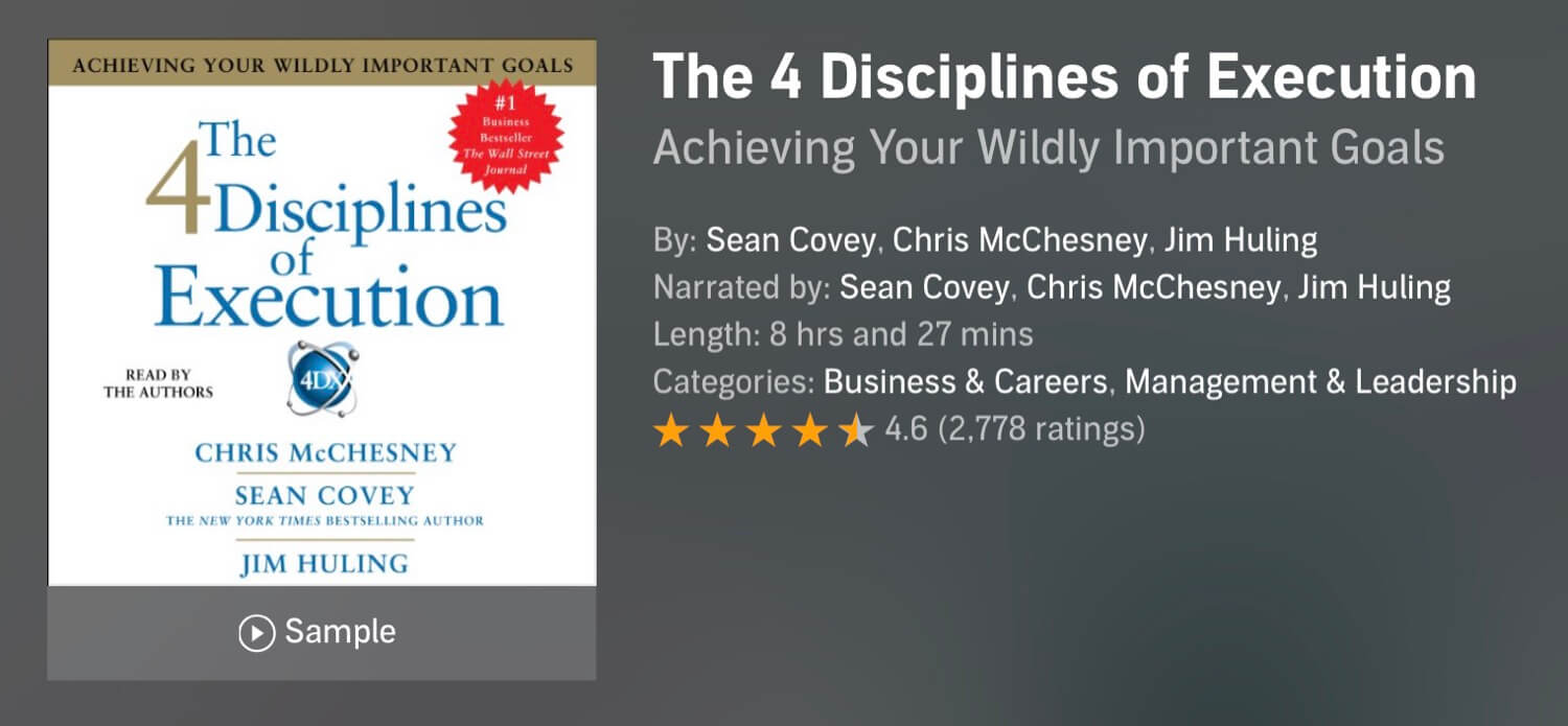 The Podcast #50 - Four Disciplines